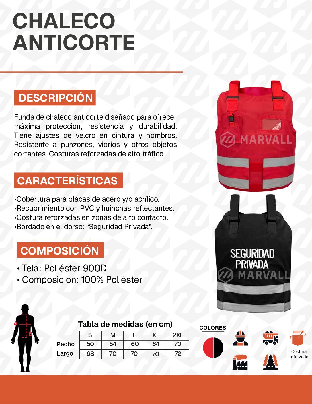 Chaleco anticorte