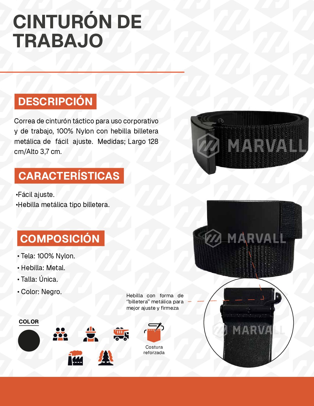 Cinturón de trabajo